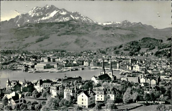 Luzern und Pilatus Vorderseite