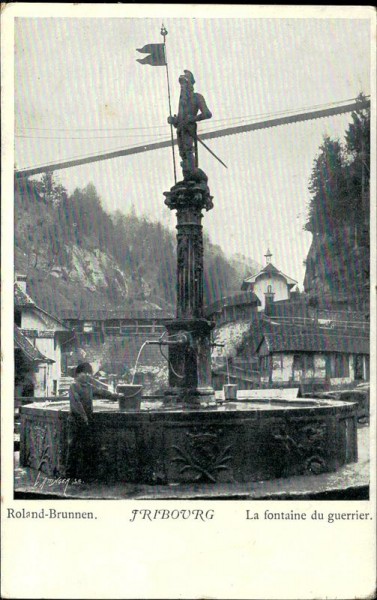 Roland-Brunnen (Fribourg) Vorderseite