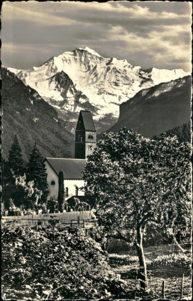 Interlaken - Jungfrau (4158 m) Vorderseite