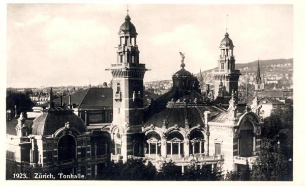 Zürich Tonhalle Vorderseite