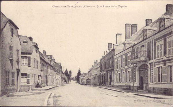 Etréaupont, route de la capelle