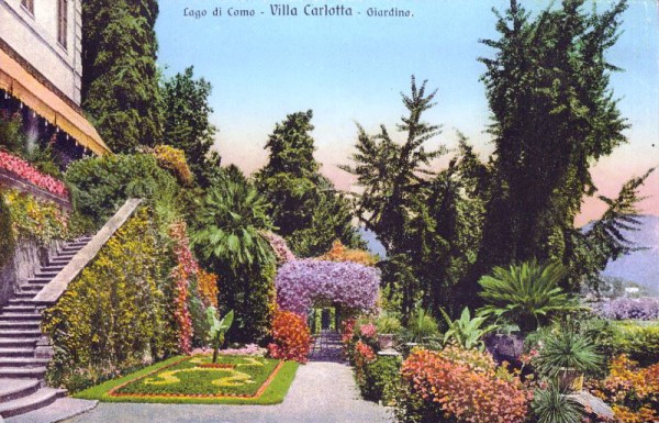 Lago di coma - Villa Carlotta - Giardino