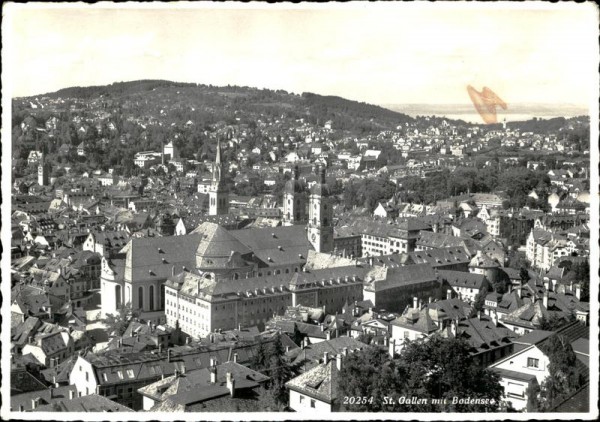 St. Gallen mit Bodensee Vorderseite