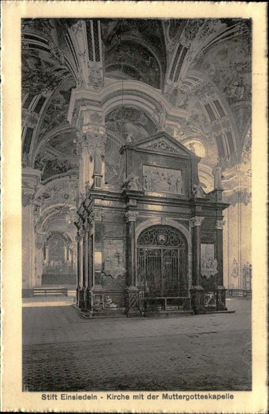 Kloster Einsiedeln Vorderseite