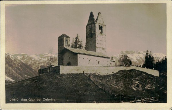 San Gian bei Celerina Vorderseite