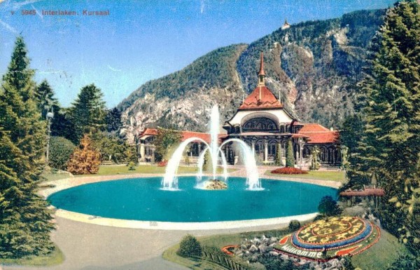 Interlaken. Kursaal. 1947 Vorderseite