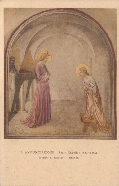 L'Annunciazione - Beato Angelico (1387-1445)