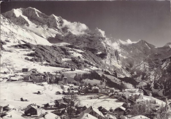 Wengen, Jungfrau und Breithorn