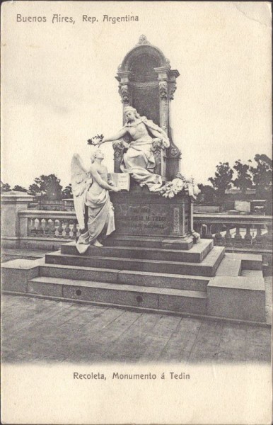 Buenos Aires, Recoleta, Monumento a Tedin