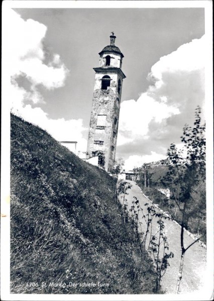 St.Moritz/Der schiefe Turm Vorderseite
