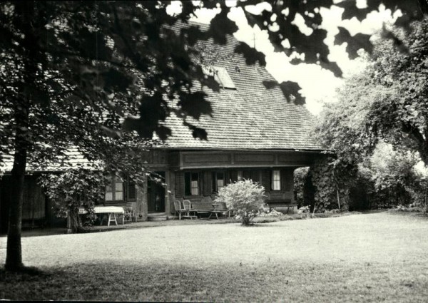 Haus des Malers Albert Anker, Ins Vorderseite
