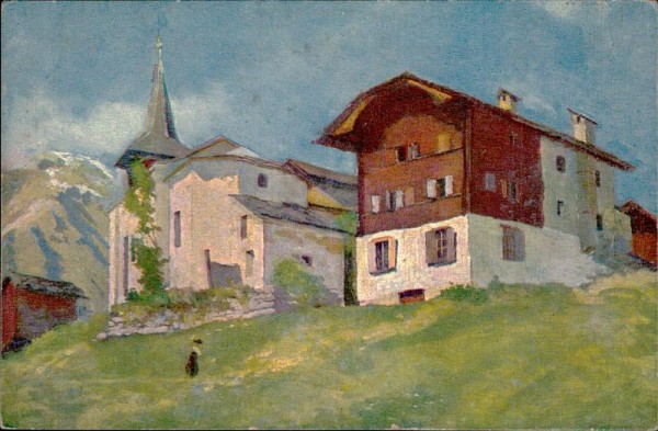 Grimentz, Portier Vorderseite