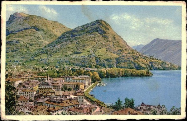 Lugano e Monte Bre Vorderseite