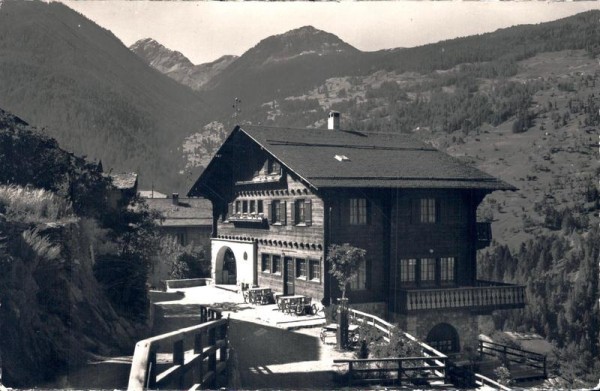 Auberge du Mt. Gelé, Jsérables Vorderseite