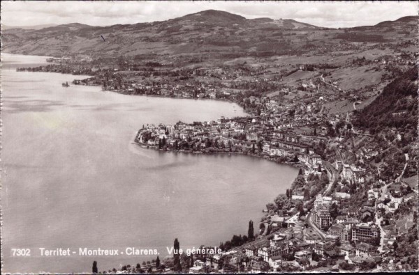 Territet - Montreux - Clarens. Vue générale