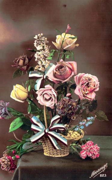 Blumenkorb Vorderseite