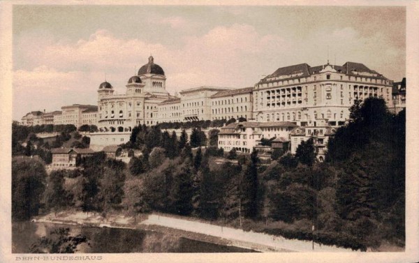 Bern. Bundeshaus Vorderseite