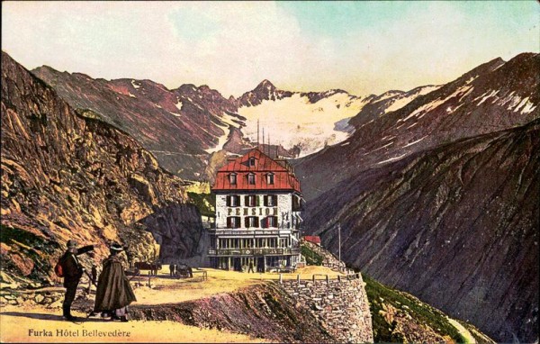 Furka Hotel Bellevedère Vorderseite