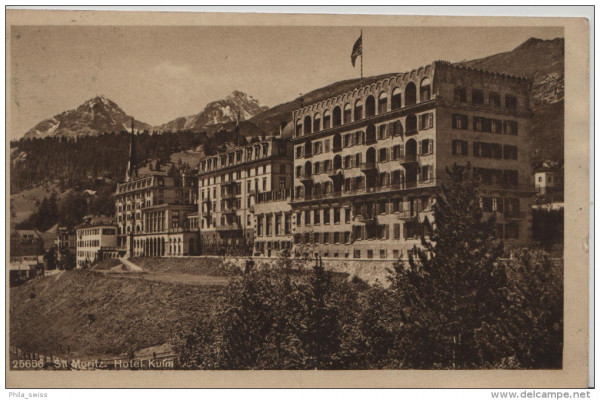 St. Moritz - Hotel Kulm - Wehrli AG No. 25656