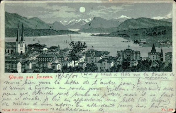 Gruss aus Luzern Vorderseite