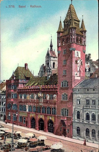 Basel, Rathaus Vorderseite