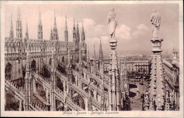 Milano - Duomo - Dettaglio Superiore Vorderseite