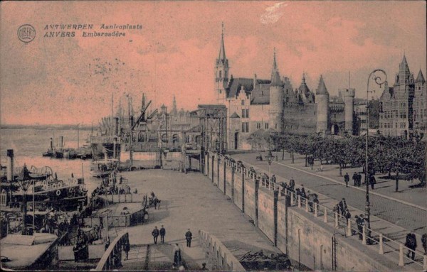 Antwerpen Aanlegplaats Vorderseite
