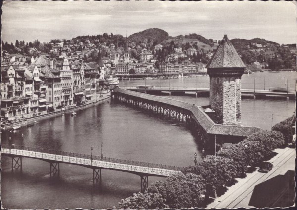Kapellbrücke mit Wasserturm