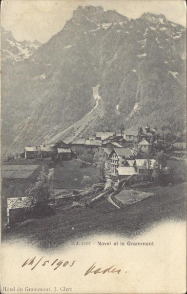 Grammont (2172 m) Vorderseite