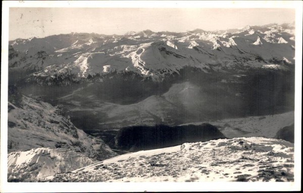 Säntisgebiet, Photo P. Steier, Säntis Vorderseite