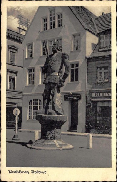 Rothenburg mit Roland Vorderseite