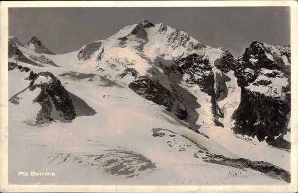 Piz Bernina (4048 m) Vorderseite