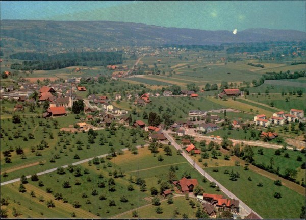 Ballwil, Flugaufnahme Vorderseite