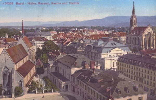 Basel - Historisches Museum, Kasino und Theater