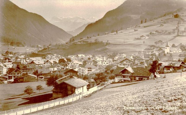 Zweisimmen mit Wildstrubel Vorderseite