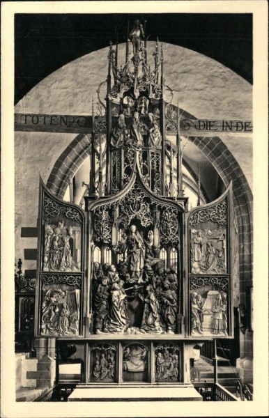 Herrgottskirche (Creglingen) Vorderseite