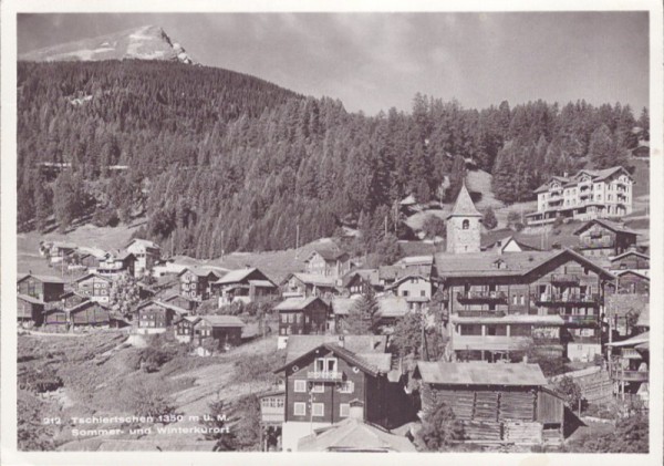 Tschiertschen. Sommer und Winterkurort. 1947