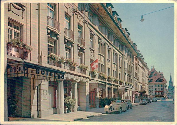 Bern, Hotel Bristol Vorderseite