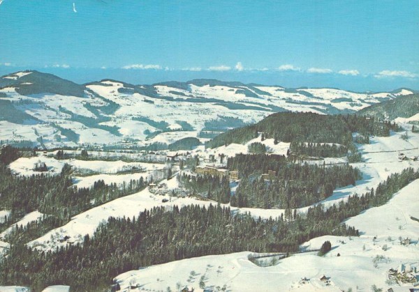 Faltiberg, Zürcher Heilstätte, Wald ZH - Flugaufnahmen  Vorderseite