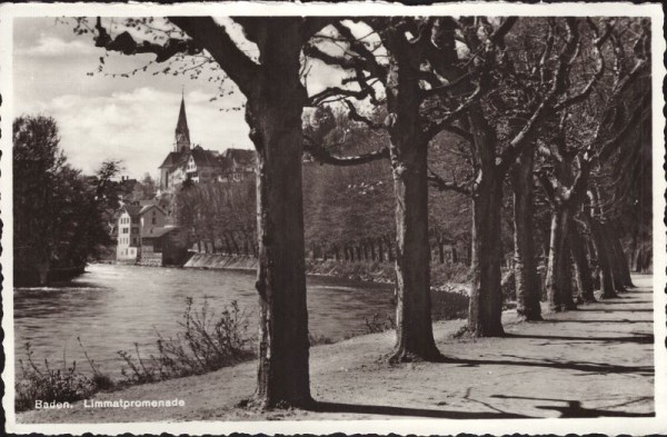 Baden, Limmatpromenade