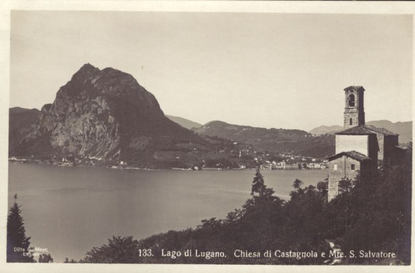 Lago di Lugano, Chiesa di Castagnola e S.Salvatore