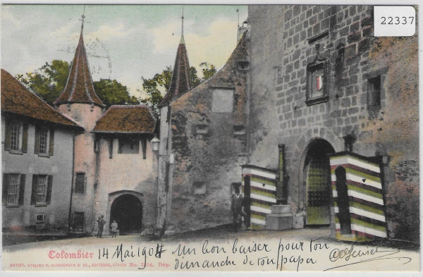 Quartier de Colombier - Litho