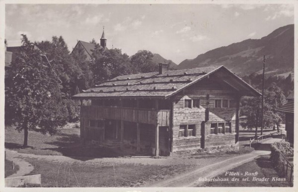 Flüeli-Ranft - Geburtshaus des sel. Bruder Klaus
 Vorderseite