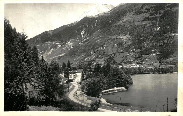 Le Pese am Puschlaversee, Hotel Kurhaus Vorderseite