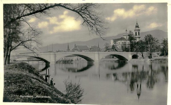 Solothurn, Rötibrücke Vorderseite