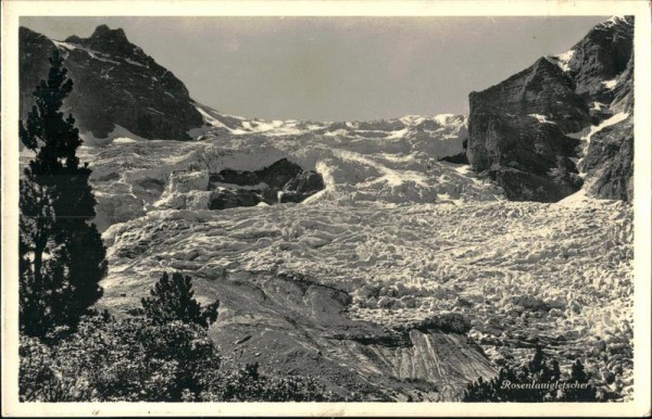 Rosenlauigletscher Vorderseite