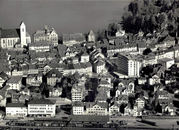 Rapperswil SG - Flugaufnahmen Vorderseite