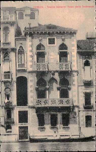 Venezia - Palazzo Contarini Fasan Vorderseite