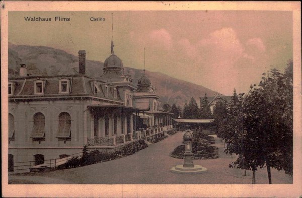 Waldhaus Flims - Casino Vorderseite
