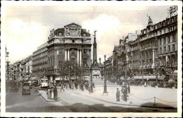 Place de Brouckère (Bruxelles) Vorderseite